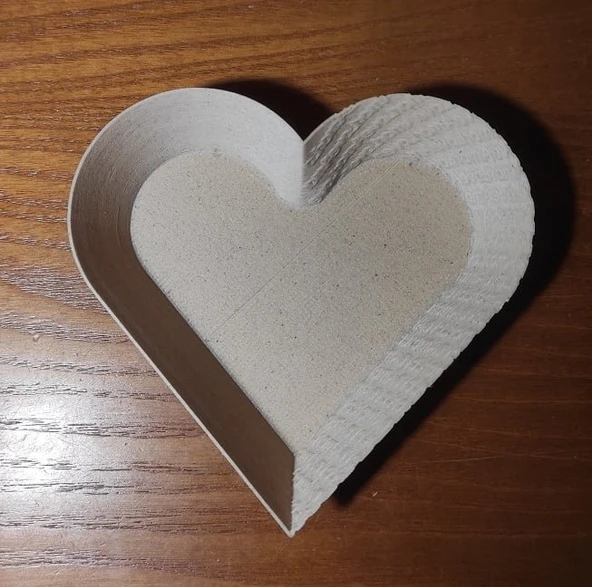 Byr3D Kalp Kase T5247099 Sadece Plastik Aparattır - 2