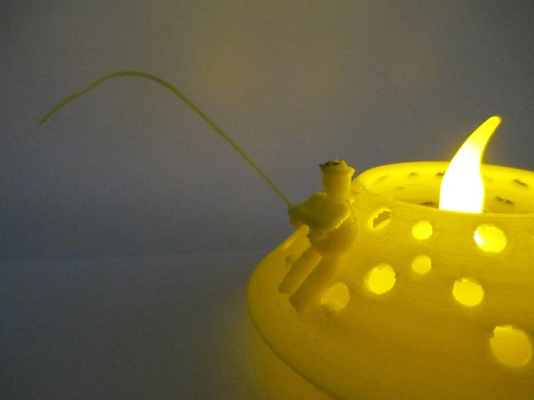 Byr3D Balıkçı Adam Çay Mumluğu #Makeitfloat T916389 Sadece Plastik Aparattır - 4