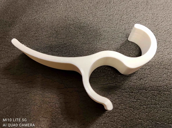 Byr3D Banyo Radyatörü Havlu Kancası 18,2Mm T4708641 Sadece Plastik Aparattır - 3
