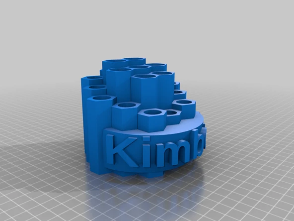 Byr3D Kimberly Fırça Tutucusu T3795141 Sadece Plastik Aparattır