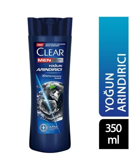 Clear Men Yoğun Arındırıcı Kepeğe Karşı Şampuan 350 ml ürün görseli