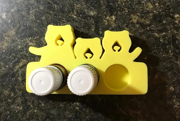 Byr3D Ayı Esansiyel Yağı Tutucu T3303301 Sadece Plastik Aparattır