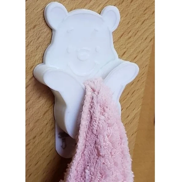 Byr3D Winnie The Pooh Havlu Kancası T3852380 Sadece Plastik Aparattır