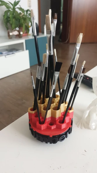Byr3D Kimberly Fırça Tutucusu T3795141 Sadece Plastik Aparattır - 2