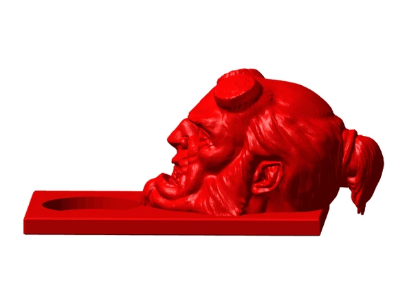 Byr3D Hellboy Tealight Mumluk T3870222 Sadece Plastik Aparattır - 2