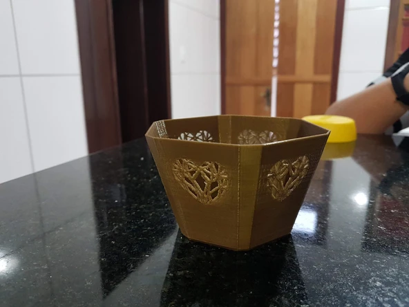 Byr3D Sevgililer Gününe Özel Kalpli Mumluk T3361063 Sadece Plastik Aparattır