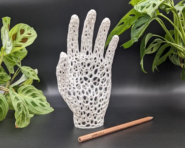 Byr3D Biyonik El Sanatı P633834 Sadece Plastik Aparattır