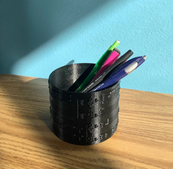 Byr3D Sessizliğin Sesleri Çay Işığı Mum Feneri T1493281 Sadece Plastik Aparattır - 3