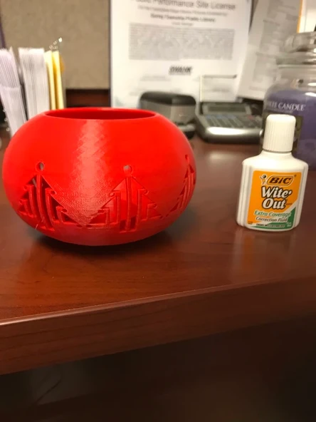 Byr3D Noel Çay Işığı Mumluk T1206952 Sadece Plastik Aparattır