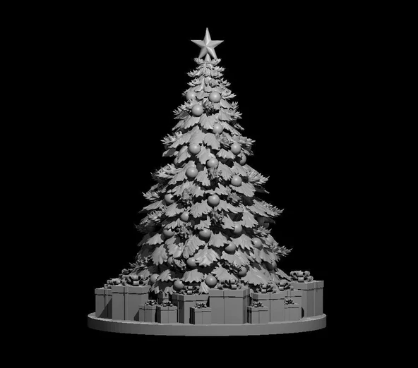 Byr3D Minyatür Noel Ağacı T6384416 Sadece Plastik Aparattır ürün görseli 1