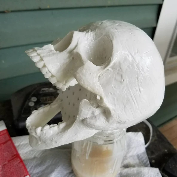 Byr3D Kafatası Duş Başlığı T2453977 Sadece Plastik Aparattır
