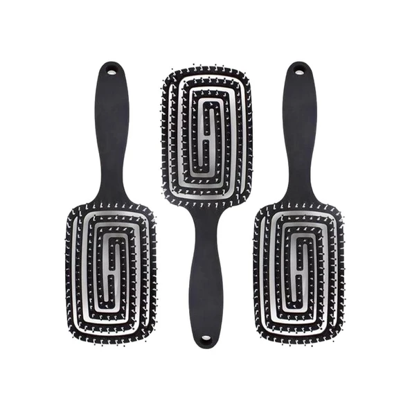 Nascita Üç Boyutlu Saç Fırçası Siyah x 3 ürün görseli