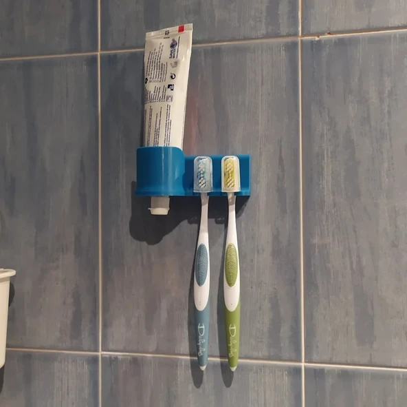 Byr3D Diş Fırçası Ve Diş Macunu Tutucusu T4712847 Sadece Plastik Aparattır