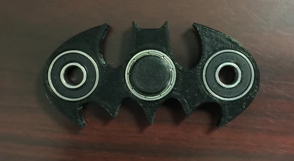Byr3D Batman Fidget Spinner (Level) Sadece Plastik Aparattır - 2