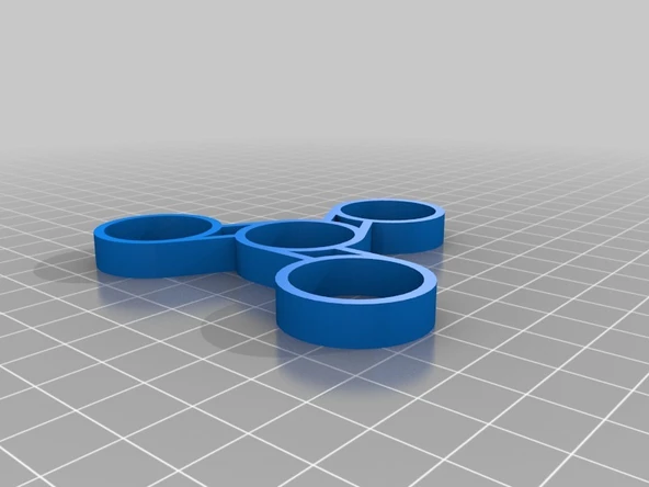 Byr3D Fidget Spinner Sadece Plastik Aparattır - 3