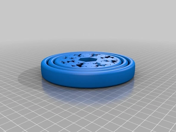 Byr3D Fidget Three With Planetary Gear Center Sadece Plastik Aparattır - 2