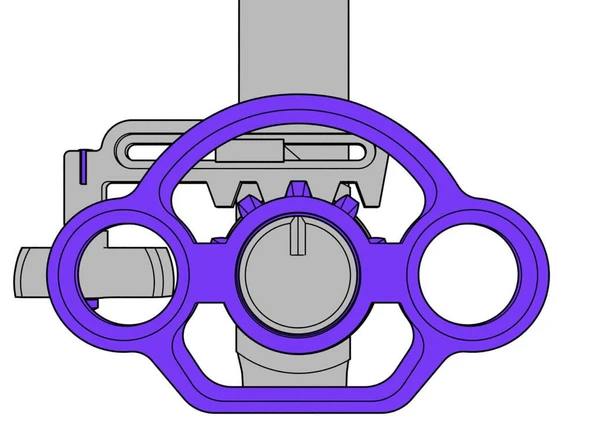 Byr3D Playstation 5 Controller Mini Wheel Sadece Plastik Aparattır
