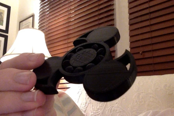 Byr3D  3D Printed Fidget Spinner Sadece Plastik Aparattır ürün görseli 1