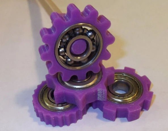 Byr3D Pencil Top Fidget Spinner Sadece Plastik Aparattır