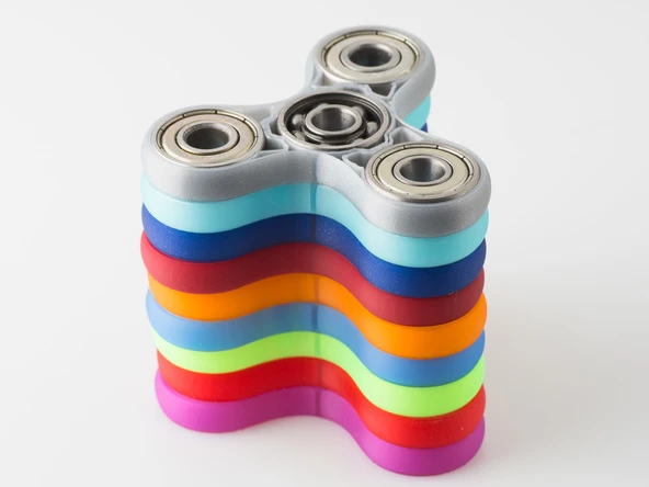 Byr3D Vase Fidget Spinner Sadece Plastik Aparattır - Resim 3