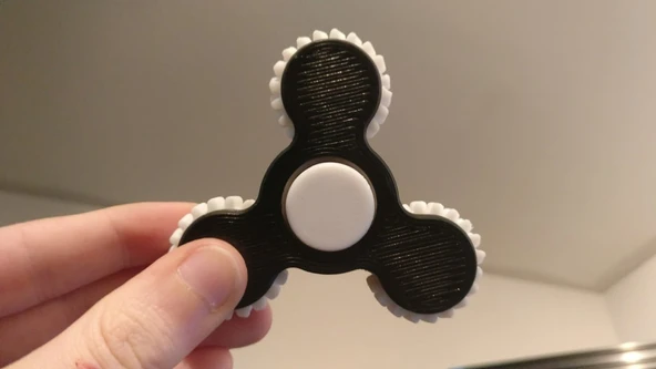 Byr3D Mini Dh Geared Fidget Spinner Sadece Plastik Aparattır - 2