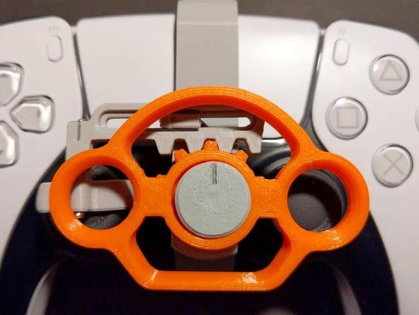 Byr3D Playstation 5 Controller Mini Wheel Sadece Plastik Aparattır - 2