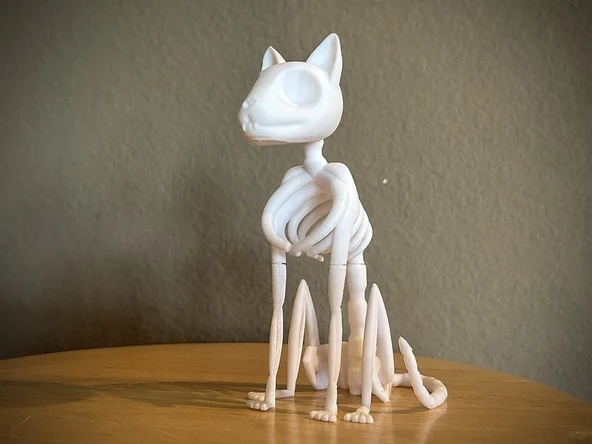 Byr3D Kedi İskeleti T6276243 Sadece Plastik Aparattır