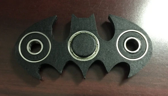 Byr3D Batman Fidget Spinner (Level) Sadece Plastik Aparattır