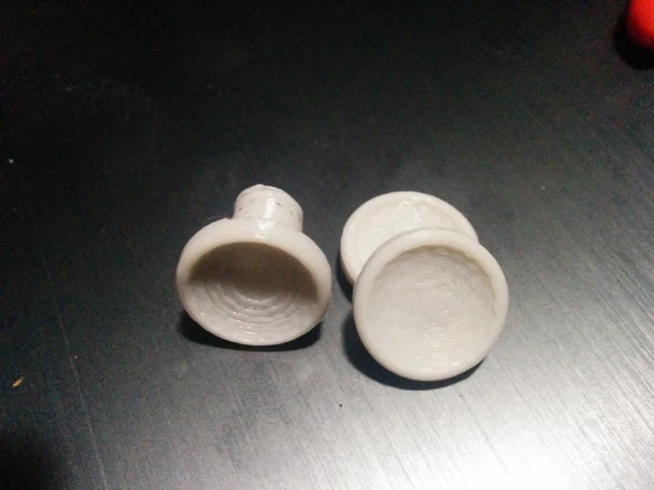 Byr3D Textured Concaved Fidget Caps Sadece Plastik Aparattır ürün görseli 1