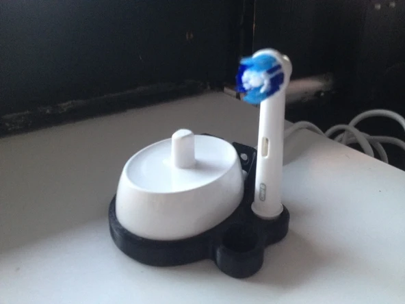 Byr3D Oral B Elektrikli Diş Fırçası Aparatı T227356 Sadece Plastik Aparattır