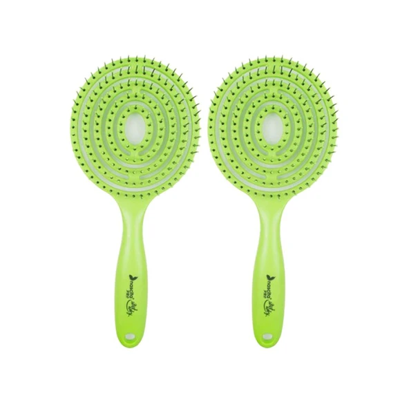 Nascita Üç Boyutlu Oval Saç Fırçası Pembe ürün görseli