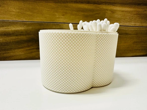 Byr3D Pamuklu Çubuklar Ve Diskler İçin Dokulu Stand T6055912 Sadece Plastik Aparattır - 2