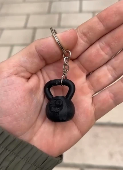 Byr3D Kettlebell Anahtarlık M194349 Sadece Plastik Aparattır ürün görseli 1