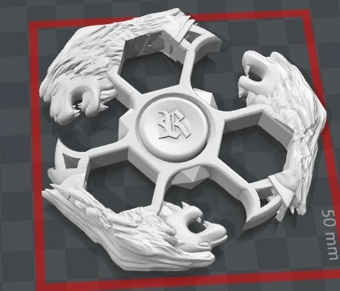 Byr3D Aslan Stres Çarkı T2329480 Sadece Plastik Aparattır - Resim 2