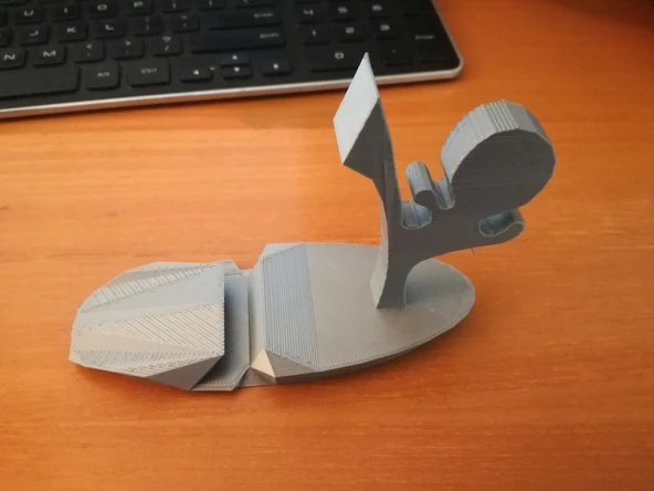 Byr3D Telefon Tutucusu T1885307 Sadece Plastik Aparattır
