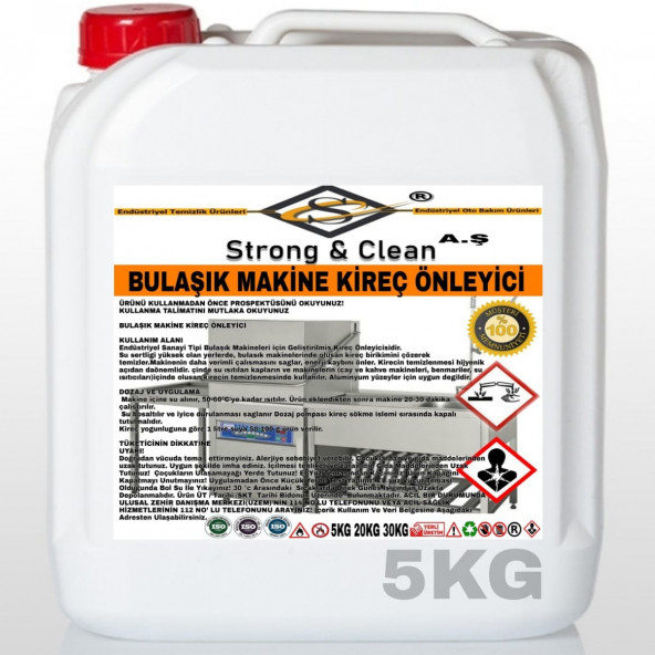 Bulaşık Makine Kireç Önleyici 5KG