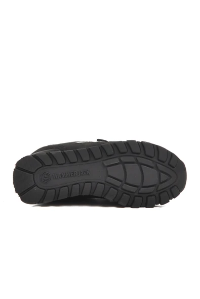 Hammer Jack Siyah Suni Deri Çocuk Sneaker Peru 102 19250 F - 5