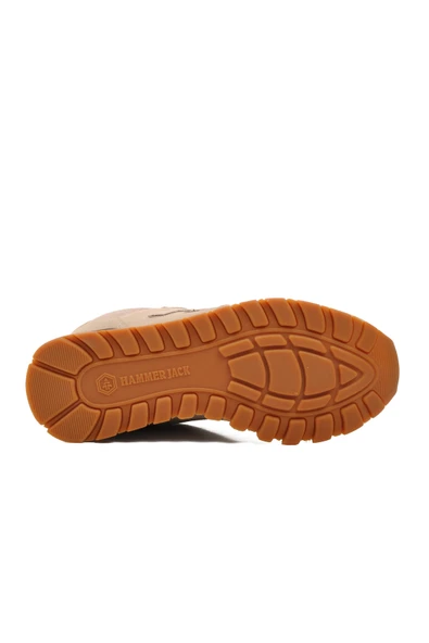 Hammer Jack Bej-Kahve Suni Deri Erkek Sneaker Peru 102 19250 M - 5