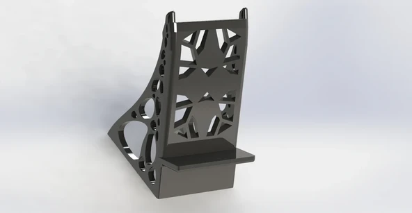 Byr3D Uzaylı Telefon Tutucu T572221 Sadece Plastik Aparattır