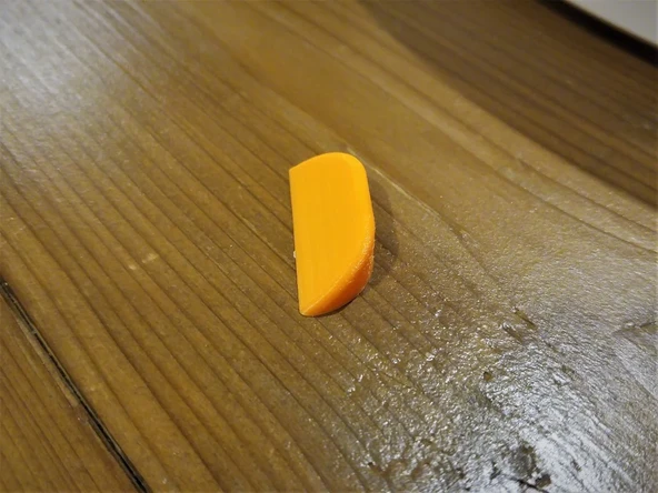 Byr3D Xiaomi Mi Vakum Cliff Sensörü Kapağı Turuncu 2729022 (2 Adet) Sadece Plastik Aparattır - 2