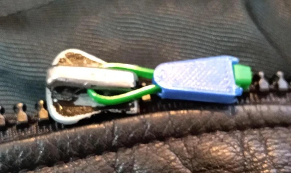 Byr3D Zip-Tie Ile Fermuar Çekici Mavi 3420610 (2 Adet) Sadece Plastik Aparattır - 2