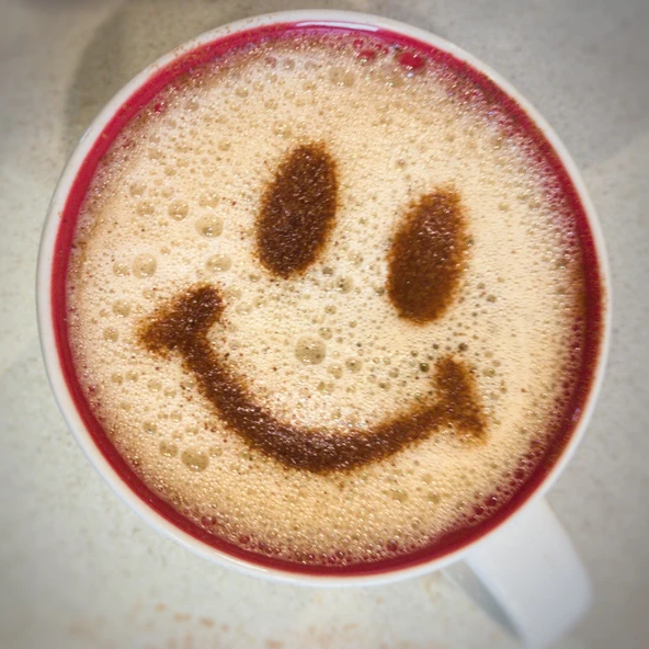 Byr3D Kahve Kalıbı , Kahve Şablonu Gülen Yüz Beyaz 2400553 Sadece Plastik Aparattır - 5