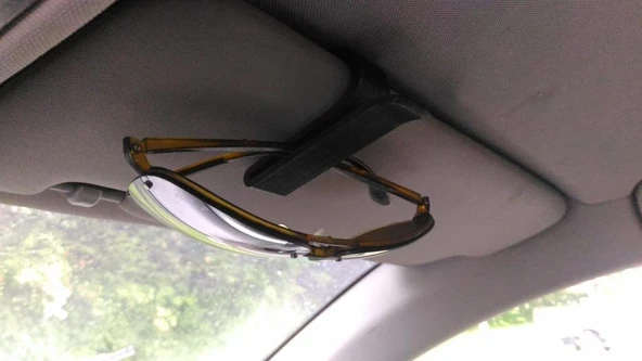 Byr3D Sunglass Araba Klip Siyah 1610054 Sadece Plastik Aparattır