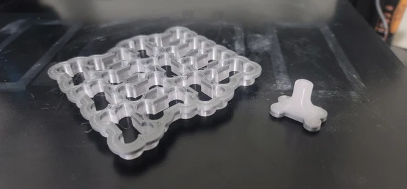 Byr3D Kemik Şekilli  Kurabiye Kalıbı T3327343 Sadece Plastik Aparattır