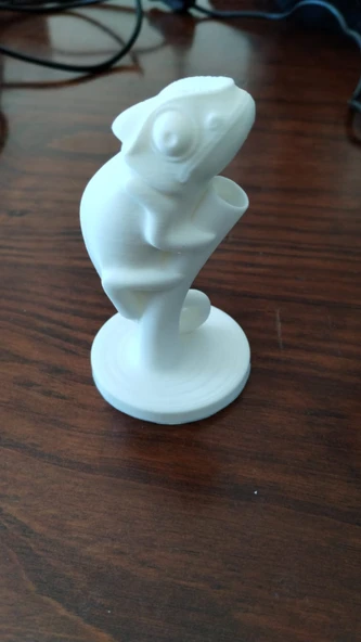 Byr3D Bukalemun Kalemlik, Kalem Tutucu Beyaz 4921173 Sadece Plastik Aparattır - Resim 2