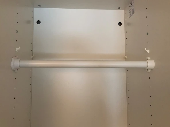 Byr3D Pax Dolap Elbise Askısı Tutacağı Beyaz 3745126 Sadece Plastik Aparattır - 3