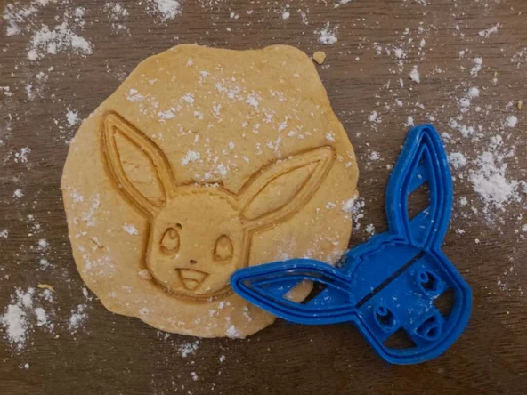 Byr3D Pokemon Kurabiye Kalıbı T4881991 Sadece Plastik Aparattır