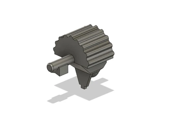 Byr3D Opel / Vauxhall Astra H Direksiyon Düğmesi Yedek Parça (Ön Yüz Germe 2004-2006) Gri 4759824 (2 Adet) Sadece Plastik Aparattır - Resim 3