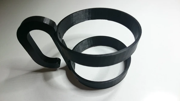 Byr3D Kahve Bardak Tutucu Siyah 31445 Sadece Plastik Aparattır - 2