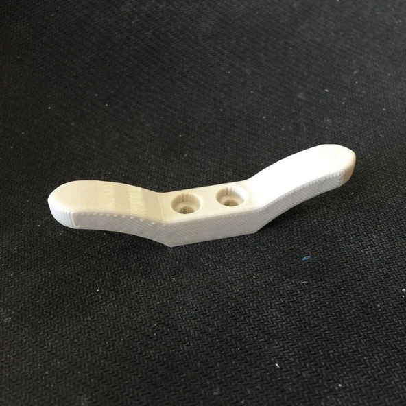 Byr3D Kordon Sarma Duvar Askısı Beyaz 1560050 (2 Adet) Sadece Plastik Aparattır